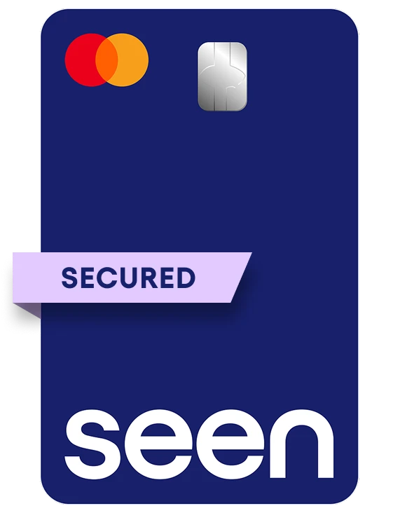 Seen Secured Mastercard® card art